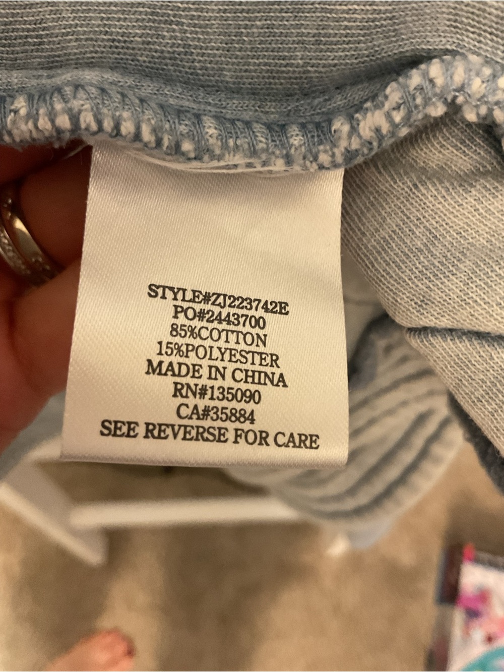 Z Supply Quilted Light Gray Bomber Jacket - Picture 3 of 4